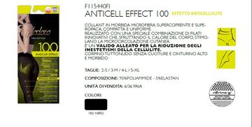 ART. EFFECT 100 F 115440- collant coprente 100 den effect 100 f115440 - Fratelli Parenti